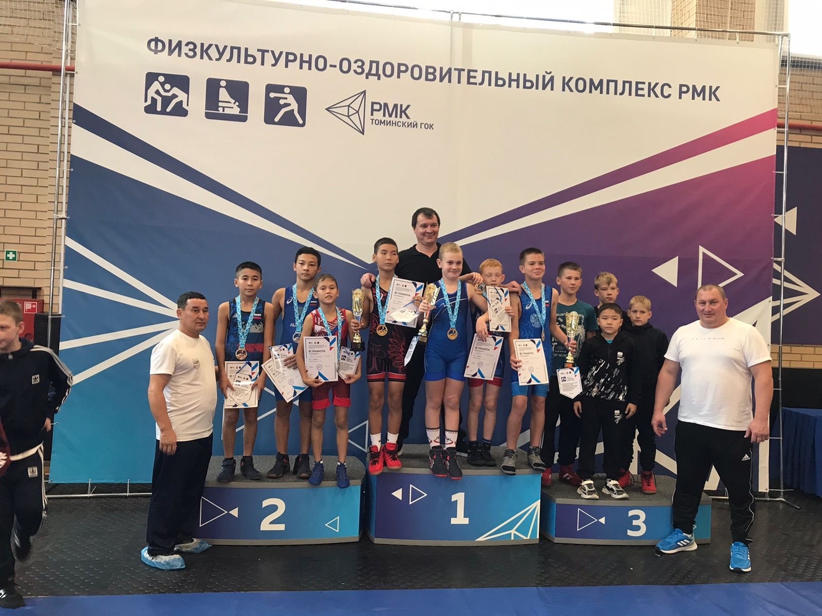 15-17 сентября в городе Коркино Челябинской области прошёл открытый Областной турнир по греко-римской борьбе